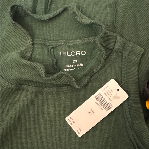 NWT Size XS-  Pilcro Cotton Blended Turtleneck Tank Top (NWT US$ 48) - Picture 9 of 16